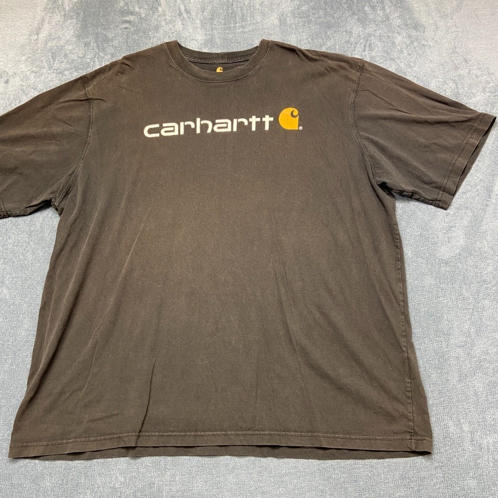 Carhartt Original Fit T Shirt Mens 3XL Black Logo Outdoor Utility Workwear Tee